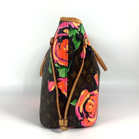 LOUIS VUITTON Authentic Brown Monogram Canvas Neverfull MM Shoulder Bag - Picture 4 of 16